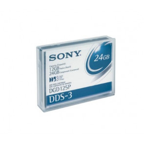 DGD125P - Sony DDS-3 Tape Cartridge - DAT DDS-3 - 12GB (Native) / 24GB (Compressed)
