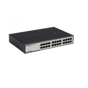DGS-1024D - D-Link 24-Port 10/100/1000Base-T Unmanaged Gigabit Ethernet Switch Rack-Mountable