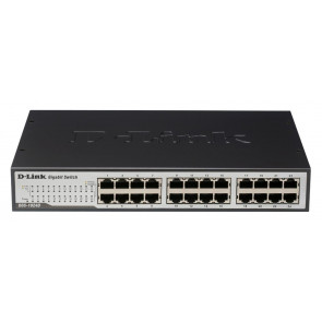 DGS-1024D/B - D-Link 24-Port x 10/ 100/ 1000Base-T Ethernet Network Switch (Refurbished)