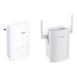 DHP-W307AV/E - D-Link 200Mbps Powerline Wireless N Access Point Kit (Refurbished)