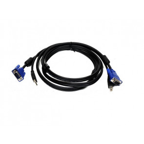 DKVM-CU - D-Link 10ft 2 in 1 USB KVM Cable