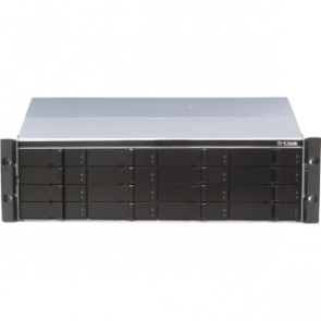 DSN-4000 - D-Link xStack SAN Hard Drive Array - RAID Supported - 16 x Total Bays - iSCSI - 3U Rack-mountable