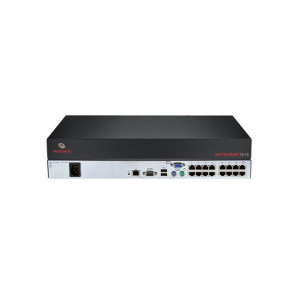 DSR2020-001 - Avocent 16-Port PS/2 Cat5 1 Local User 8 IP Users KVM Switch Rack-Mountable