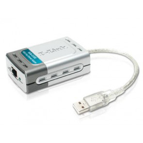 DUB-E100 - D-Link 1x RJ-45 1x Type A 10/100Base-TX High Speed USB 2.0 Fast Ethernet Adapter