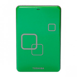 E05A075PBU2XG - Toshiba Canvio E05A075PBU2XG 750 GB External Hard Drive - Komodo Green - USB 2.0 - 5400 rpm - 8 MB Buffer