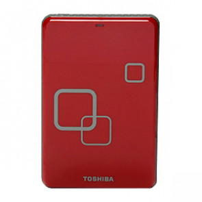 E05A100PBU2XR - Toshiba Canvio E05A100PBU2XR 1 TB External Hard Drive - Rocket Red - USB 2.0 - 5400 rpm - 8 MB Buffer