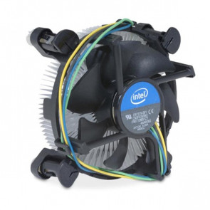 E97379-001 - Intel Aluminum Heat Sink and 3.5-inch Fan with 4-Pin Connector for LGA1155 / 1156