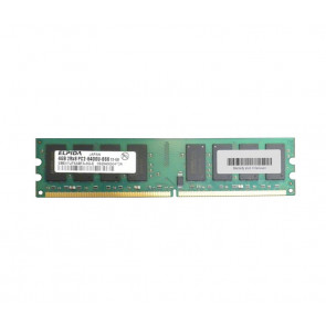 EBE41UF8ABFA-8G-E - Elpida 4GB DDR2-800MHz PC2-6400 non-ECC Unbuffered CL6 240-Pin DIMM Dual Rank Memory Module