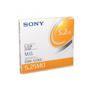 EDM-5200C - Sony 5.2GB Rewritable 5.25-inch Magneto Optical Media