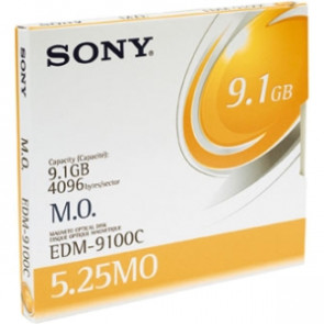 EDM9100C - Sony 5.25 Magneto Optical Media - Rewritable - 9.1GB - 14x