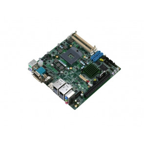 EMB-QM77 - Aaeon Rev.A1 Mini-ITX rPGA998 3rd Gen i5/i7 Motherboard with Heatsink (Clean pulls)