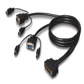 F1D9400-06 - Belkin OmniView Dual Port Ps/2 and VGA Cable Kit 6ft