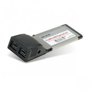 F5U514 - Belkin 2 Port FireWire 800 ExpressCard Adapter - 2 x 9-pin IEEE 1394b FireWire - Plug-in Module