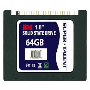 FHD64GC18I - Super Talent DuraDrive ET 64 GB Internal Solid State Drive - 1.8 - IDE Ultra ATA/100 (ATA-6)