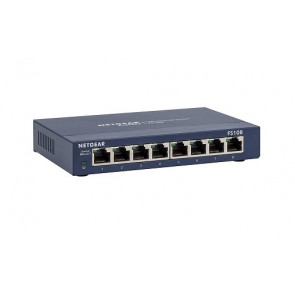FS108PNA - Netgear 8-Ports 10/100 (PoE) Fast Ethernet Switch