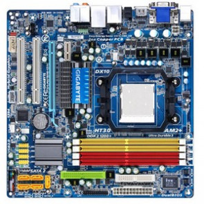 GA-MA78GM-US2H - Gigabyte Tech GIGABYTE Socket AM2+/ AMD 780G Chipset/ HDMI/ A&V&GbE/ MATX Motherboard Support AMD Phenom FX/ Phenom X4/ Phenom X3/ Athlon X2