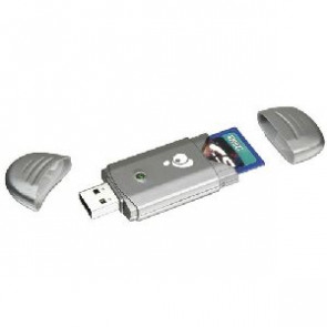 GFR202SD - Iogear Universal Memory Drive High Speed USB 2.0 Memory Card Reader/Writer 2-in-1 - Secure Digital (SD) Card MultiMediaCard (MMC)