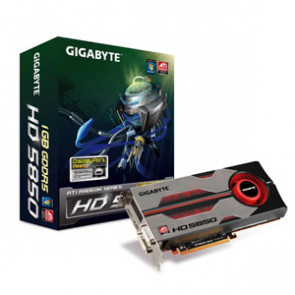 GV-R585D5-1GD-B - Gigabyte Tech GIGA-BYTE Radeon HD 5850 Graphics Card ATi Radeon HD 5850 1GB GDDR5 SDRAM 256bit PCI Express 2.0 x16 DVI-I HDMI