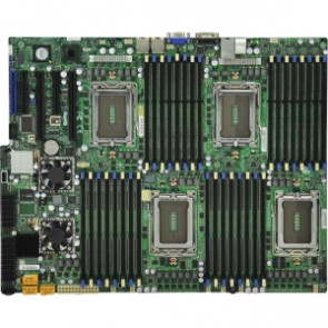 H8QGI-F - Supermicro Motherboard Rev1.01 G34 SR5690/SR5670/SR5100 Supports OS6380 + IO Shield (Clean pulls)