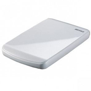 HD-PE640U2/WH - Buffalo MiniStation Cobalt 640 GB External Hard Drive - Pearl White - USB 2.0 - 5400 rpm