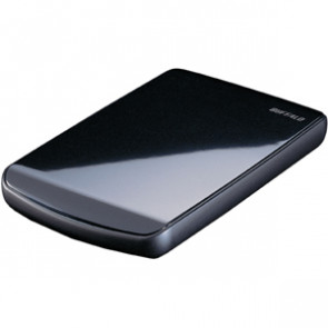 HD-PET500U2/B - Buffalo MiniStation Cobalt 500 GB External Hard Drive - Onyx Blue - USB 2.0