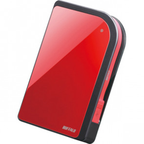 HD-PXT320U2/R - Buffalo MiniStation Metro 320 GB External Hard Drive - Ruby Red - USB 2.0