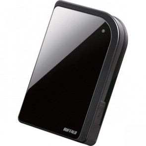 HD-PXT500U2/B - Buffalo MiniStation Metro 500 GB External Hard Drive - Onyx Blue - USB 2.0