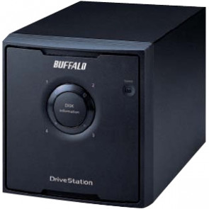HD-QL4TSU2R5 - Buffalo DriveStation Quad HD-QL4TSU2R5 DAS Hard Drive Array - 4 x HDD Installed - 4 TB Installed HDD Capacity - RAID Supported - 4 x Total B