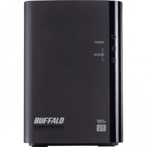 HD-WL2TU3R1 - Buffalo DriveStation Duo HD-WL2TU3R1 DAS Hard Drive Array - 2 x HDD Installed - 2 TB Installed HDD Capacity - RAID Supported - 2 x Total Bay