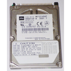 HDD2149 - Toshiba MK1214GAP 12 GB 2.5 Plug-in Module Hard Drive - IDE Ultra ATA/66 (ATA-5) - 4200 rpm - 1 MB Buffer
