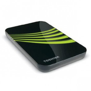 HDDR160E03C - Toshiba 160 GB 2.5 External Hard Drive - Black Green - Powered USB