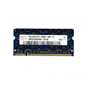 HMP351S6AFR8C-S6 AB - Hynix 4GB DDR2-800MHz PC2-6400 non-ECC Unbuffered CL6 200-Pin SoDimm 1.8V Dual Rank Memory Module