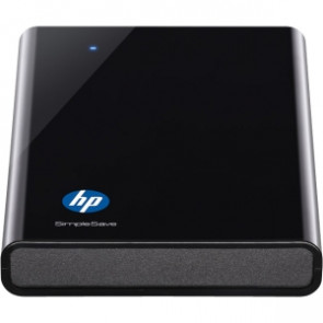 HPBAAC5000ABK-NHSN - HP SimpleSave 500GB USB 2.0 Portable External Hard Drive