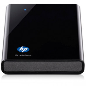 HPBAAC6400ABK-NHSN - HP 320GB Simplesave Portable Hard Drive USB 2.0 2.5-inch External Hard Drive