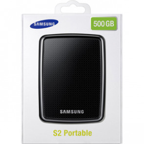 HXMU50DA/G22 - Samsung 500 GB 2.5 External Hard Drive - Piano Black - USB 2.0