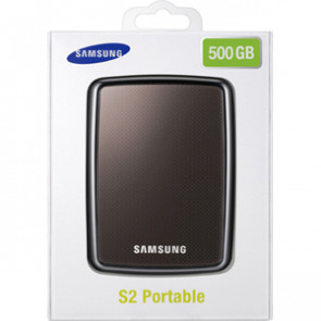 HXMU50DA/G52 - Samsung 500 GB 2.5 External Hard Drive - Brown - USB 2.0