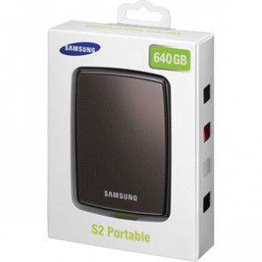 HXMU64DA/G52 - Samsung 640 GB 2.5 External Hard Drive - Brown - USB 2.0