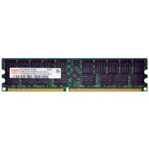 HYMD525G726CFP4-D43 - Hynix 2GB DDR-400MHz PC3200 ECC Registered CL3 184-Pin DIMM 2.5V Dual Rank Memory Module