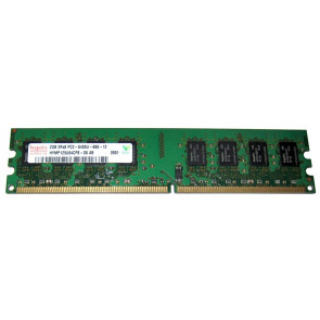 HYMP125U64CP8-S6-06 - Hynix 2GB DDR2-800MHz PC2-6400 non-ECC Unbuffered CL6 240-Pin DIMM 1.8V Dual Rank Memory Module