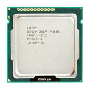 i7-2600 - Intel Core i7-2600 Quad Core 3.40GHz 5.00GT/s DMI 8MB L3 Cache Socket LGA1155 Desktop Processor (Tray part)
