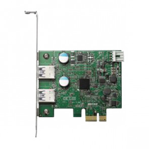 IFC-PCIE2U3 - Buffalo 2-port USB 3.0 PCI Express Card Adapter - 2 x 4-pin Type A USB 3.0 USB - Plug-in Card