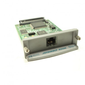 J3110-60002 - HP JetDirect 600N EIO Fast Ethernet 10Base-T Internal Print Server RJ-45 Connector