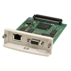 J4167A - HP JetDirect 610N Token Ring Internal Print Server LAN Interface Board DB-9 and RJ-45 Connectors