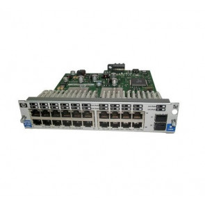 J4908A#ABA - HP ProCurve 4100GL 20-Ports 1000Base-T 2 x SFP (Mini-GBIC) GigaBit Ethernet Switch Expansion Module