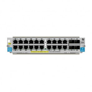 J8705A#ABA - HP ProCurve 5400zl Series 20-Ports 10/100/1000 PoE Integrated Switch Expansion Module + 4 Mini-GBIC (Refurbished)