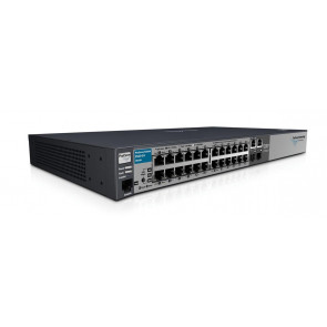 J9019BABA - HP ProCurve E2510-24 24-Ports Managed Stackable Layer-2 Fast Ethernet Switch + 2x10/100/1000Base-T/SFP (mini-GBIC) 1U Rack-Mountable