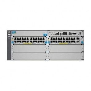 J9533A - HP ProCurve E5412-92G-PoE 92-Ports Layer-4 Managed v2 zl Gigabit Ethernet Switch with 2 x SFP (mini-GBIC)