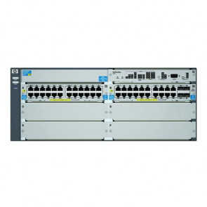 J9539A - HP ProCurve E5406-44G-PoE 44-Ports Layer-4 Managed v2 zl Gigabit Ethernet Switch with 4 x SFP (mini-GBIC)