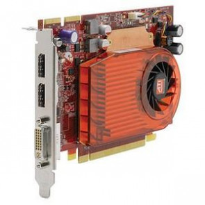 KS505AT - HP ATi Radeon HD3650 512MB DDR2 SDRAM 128Bit PCI-Express 2.0 x16 DVI-I Dual DisplayPort Video Graphics Card