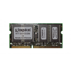 KTC-SO133/256 - Kingston Technology 256MB 133MHz PC133 non-ECC Unbuffered CL3 144-Pin SoDimm 3.3V Memory Module